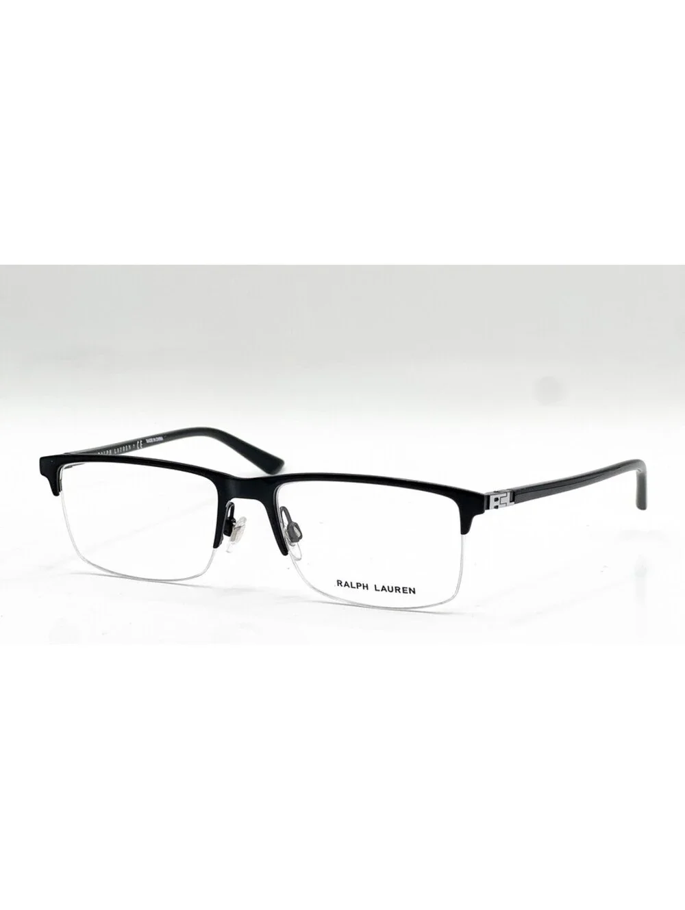 Ralph Lauren RL 5094 9267 Demi Black Semi Rimless Eyeglass Frames 53-17-140